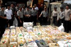 Polisi Talaud Gagalkan Penyelundupan 6 Ton Minyak Tanah 