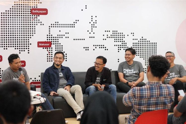 Telkom mengembangkan ekosistem AI melalui IndigoHub dan IndigoSpace.