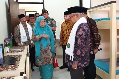 Resmikan Rusunawa Institut Ilmu Al Qur'an, Wapres Harap Mahasiswinya Jadi Tokoh Hebat