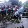 Longsor di Semarang, Mobil Kijang Terperosok ke Saluran Air