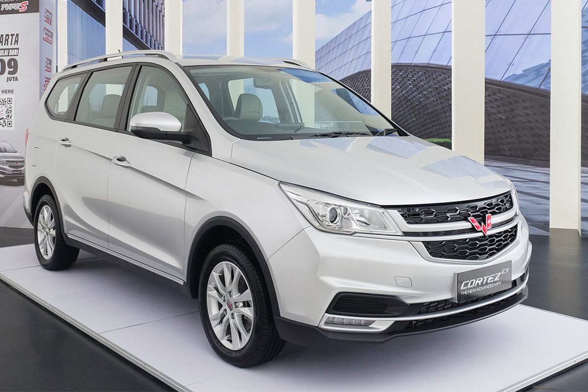 Wuling Cortez CT tipe S, varian terendah dari MPV Cortez