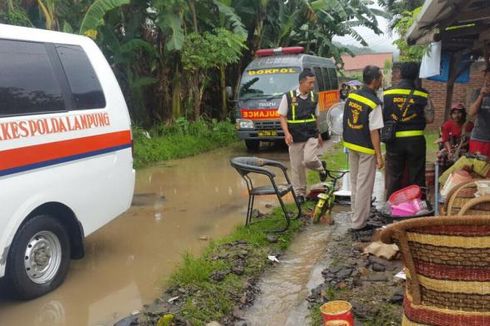 Semalaman Diguyur Hujan, Sejumlah Titik di Lampung Terendam Banjir