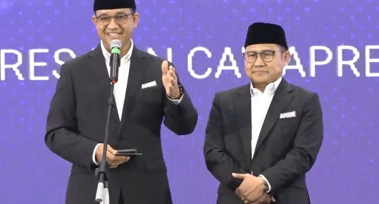 Hari Ke-33 Kampanye, Anies ke Lamongan, Cak Imin Blusukan di Gresik