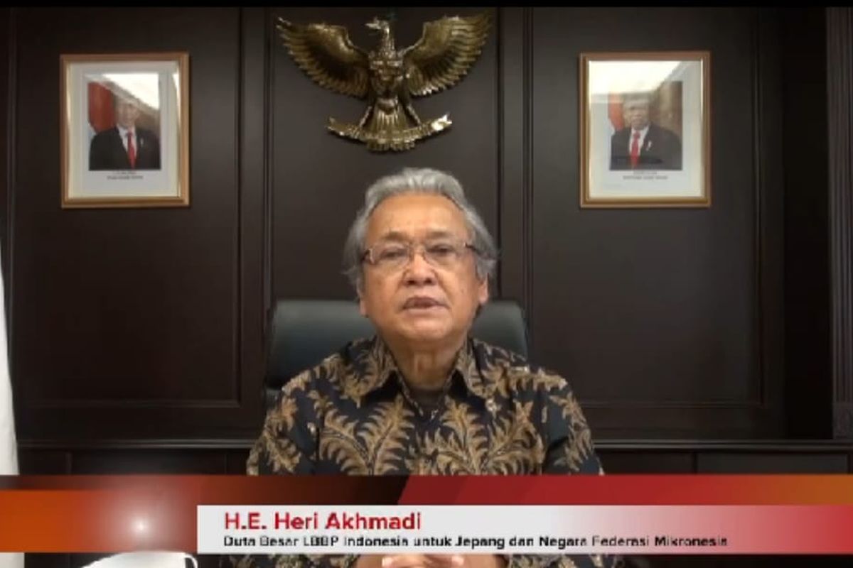 Duta Besar RI untuk Jepang Heri Akhmadi.