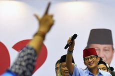 Selasa Hari Ini, Sandiaga Berkampanye di Pontianak, Bekasi dan Jakarta