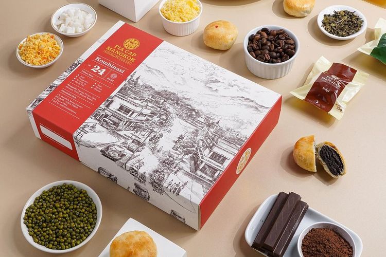 Pia Cap Mangkok khas Malang.