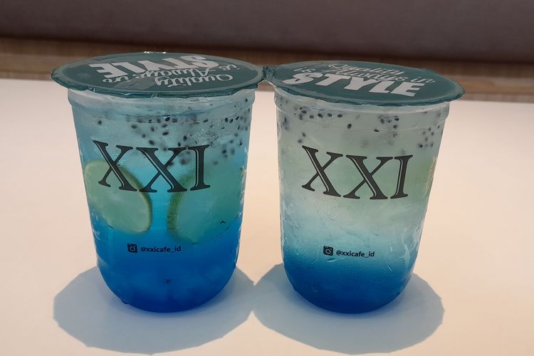 Blue Ocean Fizz, minuman baru XXI Cafe