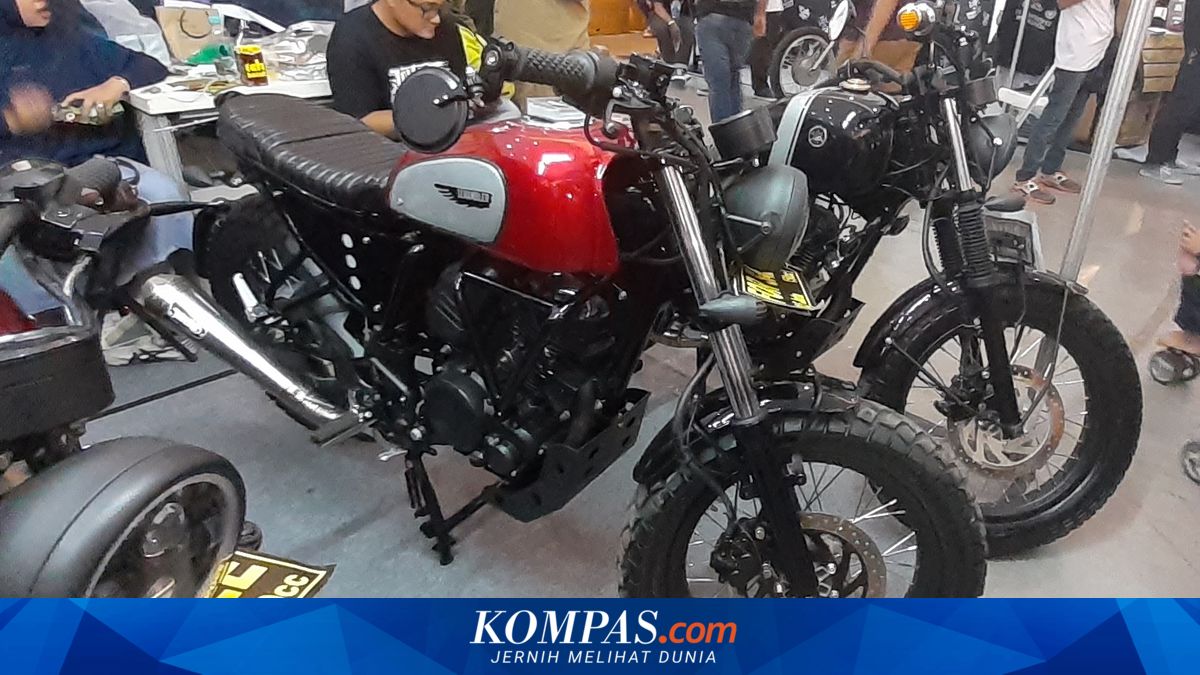 Icus Custom, Builder Motor yang Bikin Ganjar Pranowo Terpesona