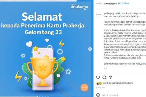 Simak Cara Mencairkan Insentif Prakerja bagi Peserta yang Lolos