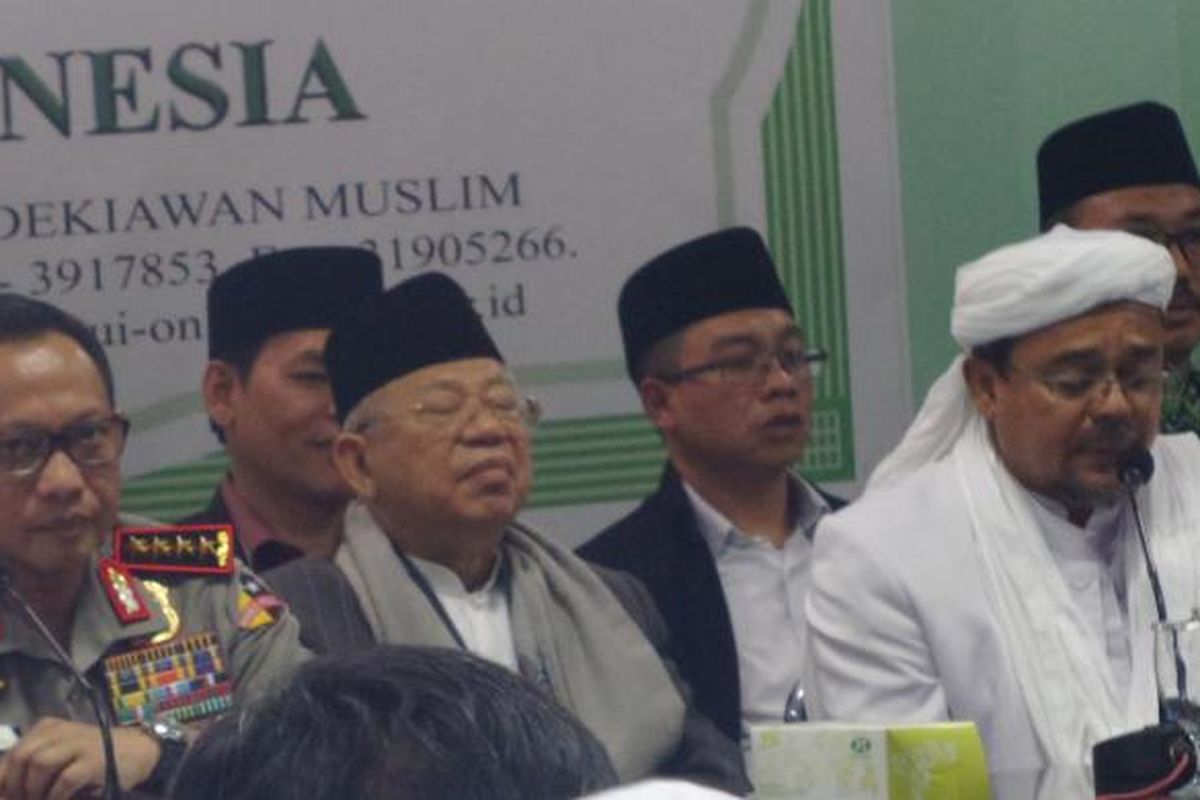 Kapolri Jenderal Pol Tito Karnavian bersama MUI dan GNPF MUI menyepakati beberapa hal untuk aksi 2 Desember 2016. Poin-poin kesepakatan itu dibeberkan dalam konferensi pers di kantor MUI, Jakarta, Senin (28/11/2016).