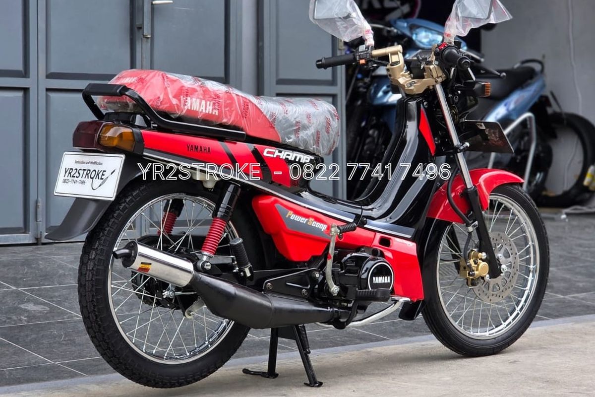 Yamaha Champ restoras, seperti baru
