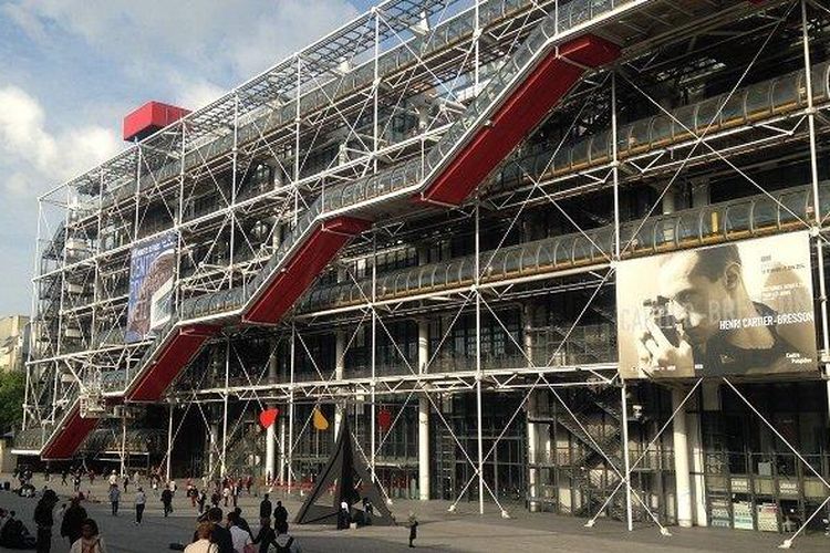 Wisata Ikonis di Paris, Centre Pompidou yang akan tutup sementara selama 5 tahun