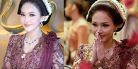 6 Gaya Maia Estianty saat Akad Nikah El Rumi dan Syifa Hadju, Serba Elegan
