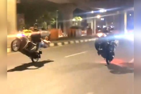 Viral, Video Pemotor di Makassar Berpose dan Freestyle di Titik Kamera ETLE, Ini Kata Polisi