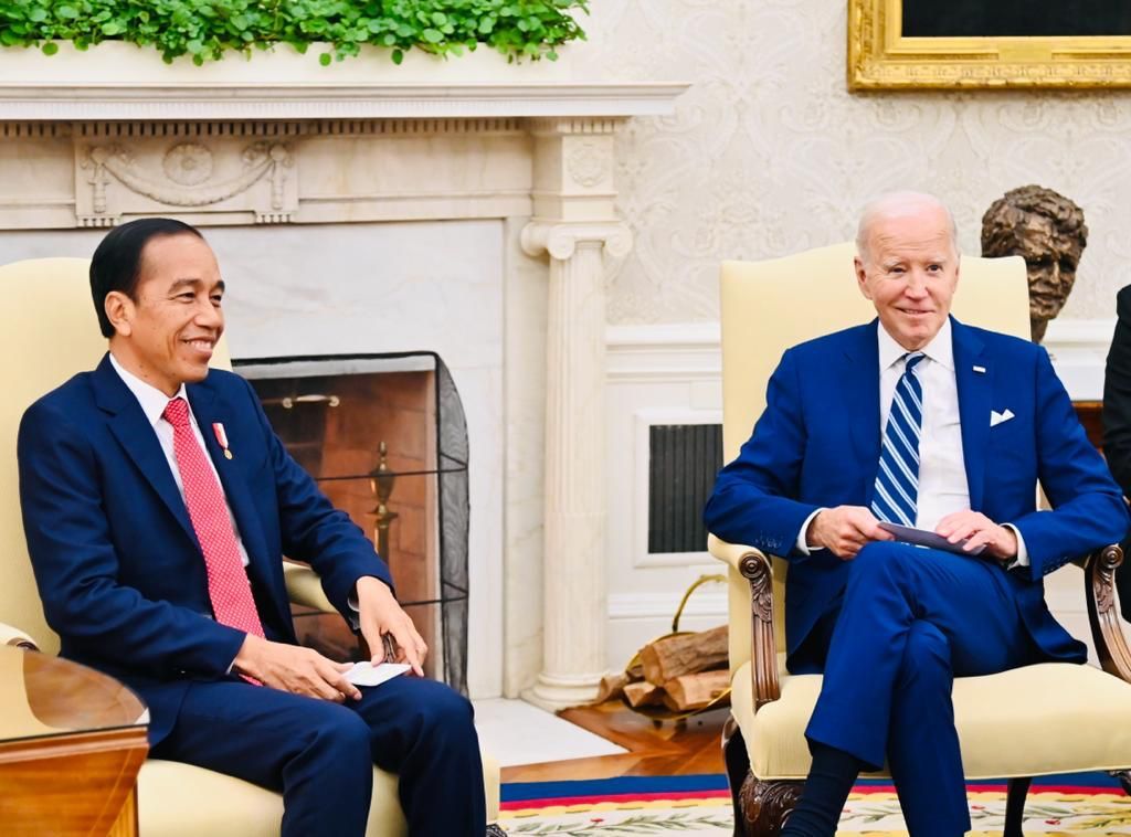 Jokowi Temui Biden, RI-AS Sepakat Tingkatkan Kerja Sama Strategis Komprehensif