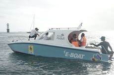 Perahu Listrik Buatan IKM NTB Diluncurkan, Mampu Bertahan 2 Jam di Laut