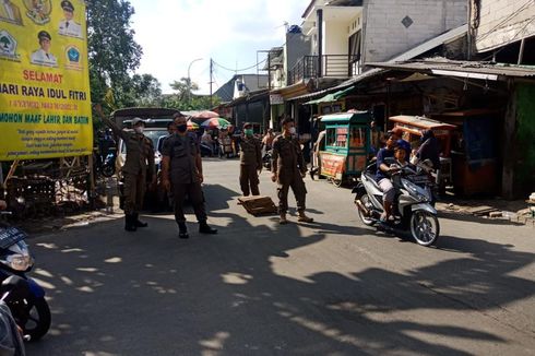 Tertibkan PKL di Bibir Kali Sipon, Satpol PP Kota Tangerang Berjaga 24 Jam Selama 2 Minggu