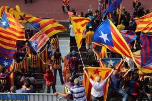 Barcelona Batal Lakukan Banding Hukuman UEFA soal Bendera Estelada