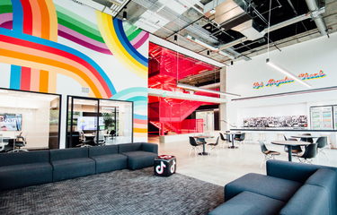 Kantor TikTok di Los Angeles, California, AS.