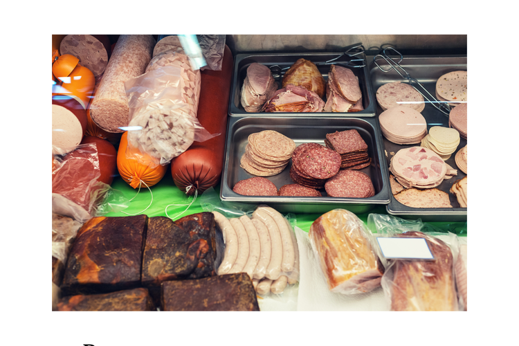 ilustrasi makanan yang memicu perkembangan sel kanker.