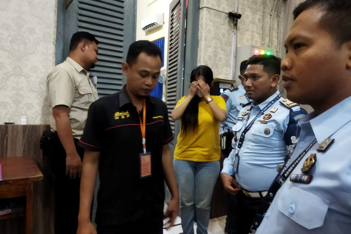 LA saat ditangkap petugas Lapas Banyuwangi 