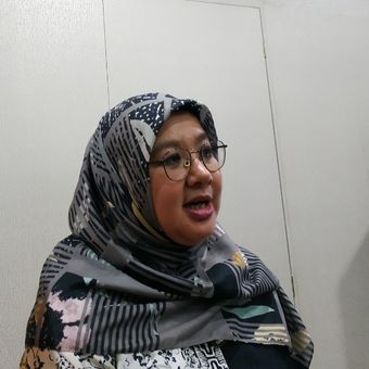 Direktur Pencegahan dan Pengendalian Penyakit Tular Vektor dan Zoonotik Kementerian Kesehatan (Kemenkes) Siti Nadia Tarmizi dalam konferensi pers di Kantor Kemenkes, Kuningan, Jakarta Pusat, Rabu (11/3/2020). 