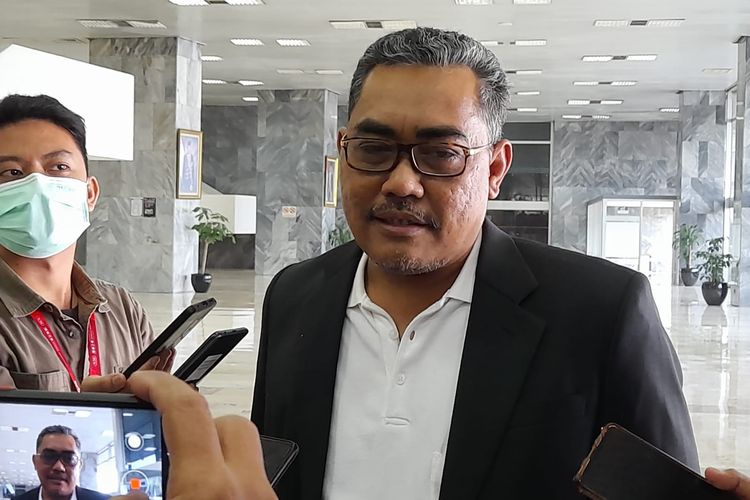 Wakil Ketua Umum PKB Jazilul Fawaid di Kompleks Parlemen Senayan, Jakarta, Senin (20/6/2022).