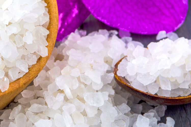 Ilustrasi garam epsom.