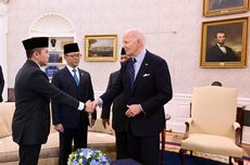 Momen Prabowo Kenalkan Mayor Teddy ke Joe Biden di Gedung Putih