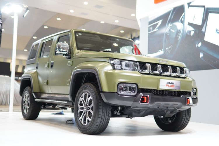 BAIC BJ-40 PLUS di GIIAS 2024 Semarang.