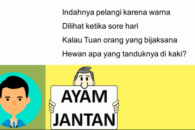 Buatlah Pantun Teka Teki Jawaban Belajar Dari Rumah Tvri 6 Mei Halaman All Kompas Com