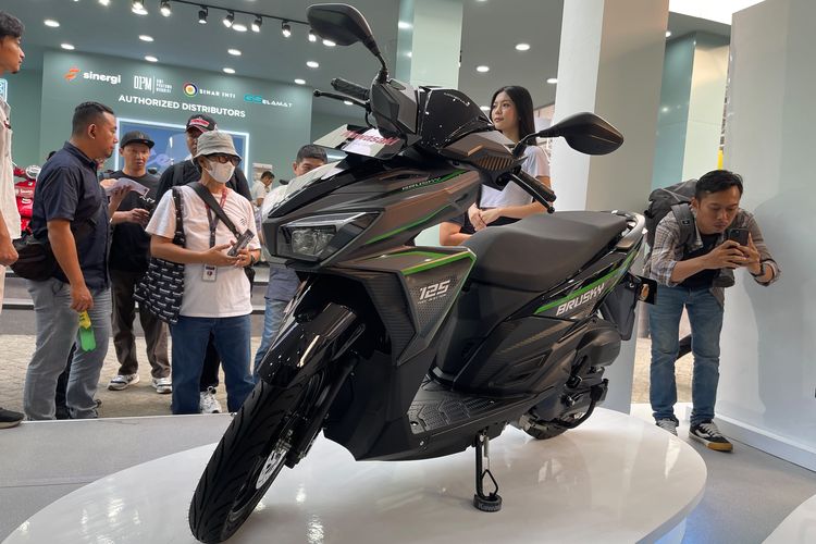 Kupas Spesifikasi Skutik Kawasaki Brusky 125: Harga Rp 26,5 Juta