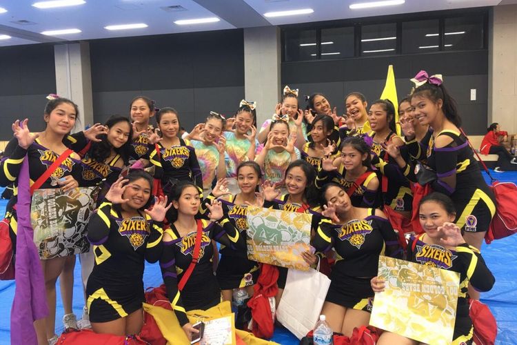 Atlet Federasi Cheerleading Seluruh Indonesia (FCSI) berhasil menorehkan prestasi internasional lewat raihan medali perak dan perunggu di ajang Asian Junior Cheerleading Championship (AJCC) 2019 di Takasaki City, Jepang, Minggu (12/5/2019).