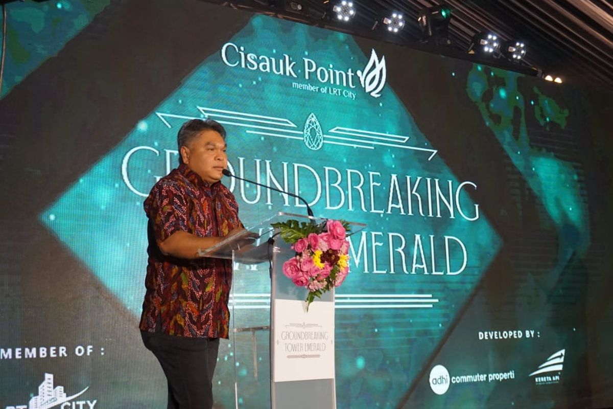 Direktur Utama ACP Indra Syahruzza menyampaikan pengembangan Cisauk Point merupakan bagian dari upaya merealisasikan konsep transit oriented development (TOD).

