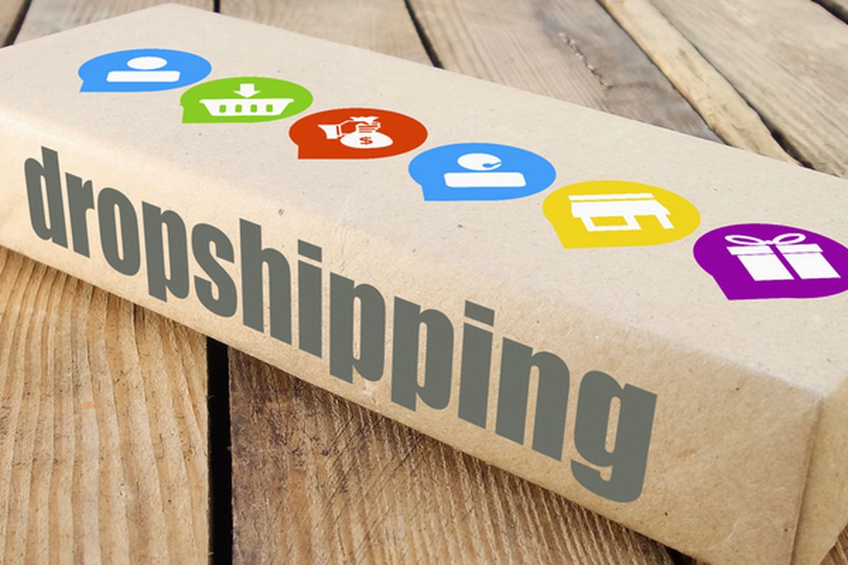 Ilustrasi dropshipping