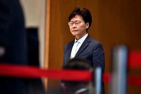 China Tegaskan Dukung Penuh Pemimpin Hong Kong Carrie Lam
