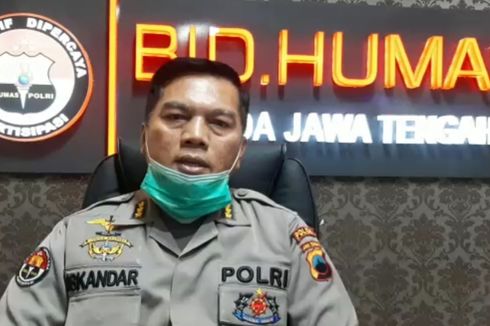 Polda Jateng Tunggu Hasil Lab Iptu SY, Pengendara yang Tabrak Rumah Warga