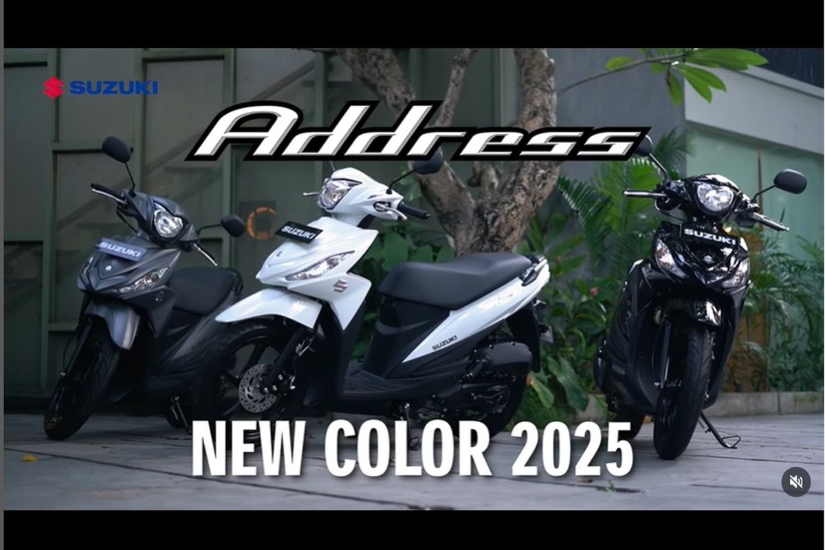 Suzuki Address 2025