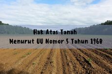 Hak Atas Tanah Menurut UU Nomor 5 Tahun 1960