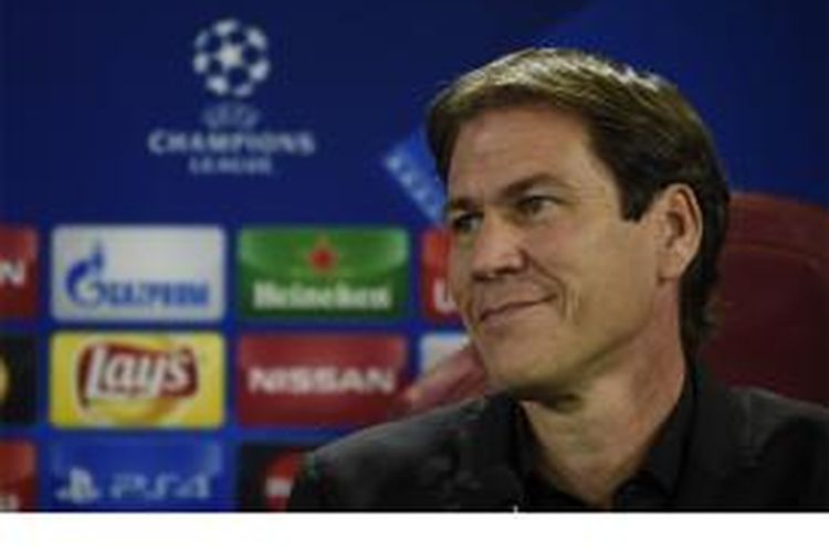 Pelatih AS Roma, Rudi Garcia.