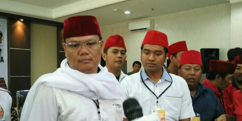 Wakil Ketua Badan Musyawarah (Bamus) Betawi Muhammad Rifky alias Eki Pitung.