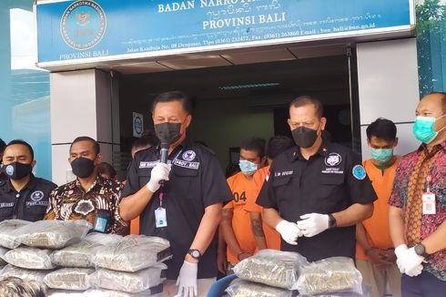 BNN Bali Gagalkan Penyelundupan 50 Kg Ganja, Dikendalikan Jaringan Lapas Kerobokan