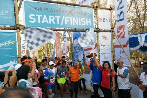 BNI Plataran X Trail, 400 Pelari Berlomba Sambil Nikmati Keindahan Bali Barat