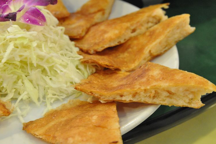 Salah satu makanan khas Thailand yang dijual di Yunus Halal Restaurant, Distrik Songshan Kota Taipei.