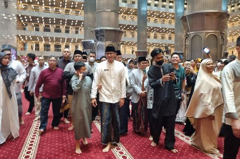 Malam Takbiran di Masjid Istiqlal, Sandiaga Uno Bicara Peluang Ekonomi Wisata Religi
