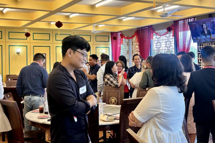 Event Single Meet Up yang diselenggarakan Cindo Match di Green Sedayu Mall, Jakarta Barat, Sabtu (24/1/2026).