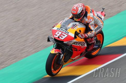 Rossi Tercecer, Marquez Kembali Tercepat di FP3 GP Jerman