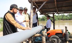 Kementan Percepat Pompanisasi di Lamongan untuk Optimasi Lahan Rawa hingga Tingkatkan IP