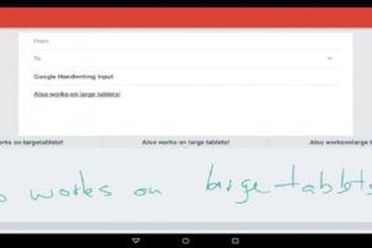 Google Sediakan Pembaca Tulisan Cakar Ayam Di Android