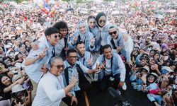 Senam Gemoy di Kabupaten Tangerang, Raffi Ahmad Ajak Masyarakat Pilih Andra-Dimyati dan Maesyal-Intan